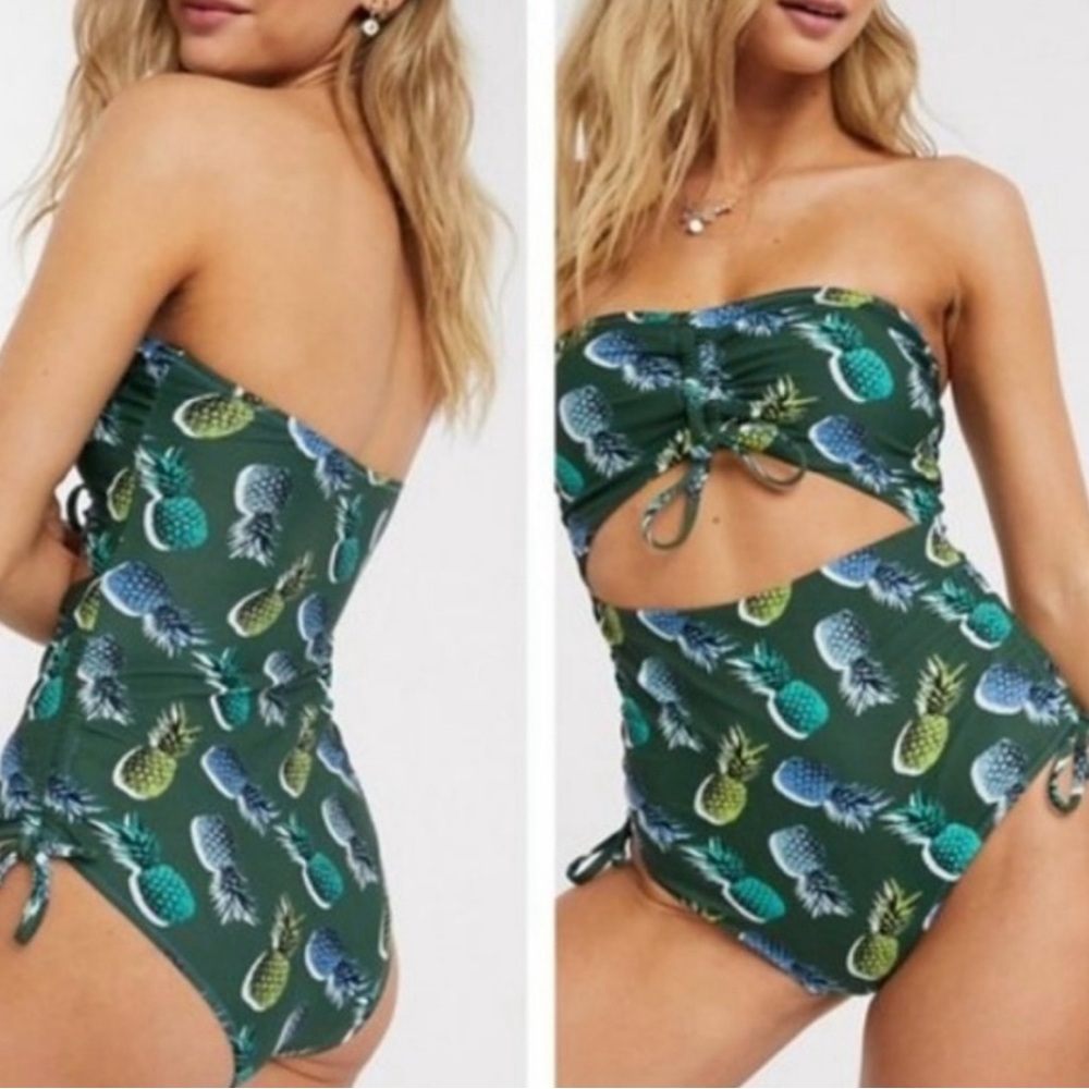 Aerie Blue One Piece Swimsuit